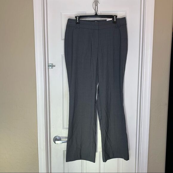Good Clothes Gray Pants High Rise Wide Leg Size 10 - Picture 1 of 9